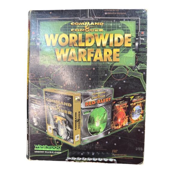 Command & Conquer Worldwide Warfare PC Game Box Set RTS Collection Multi-Disc - Picture 2 of 11